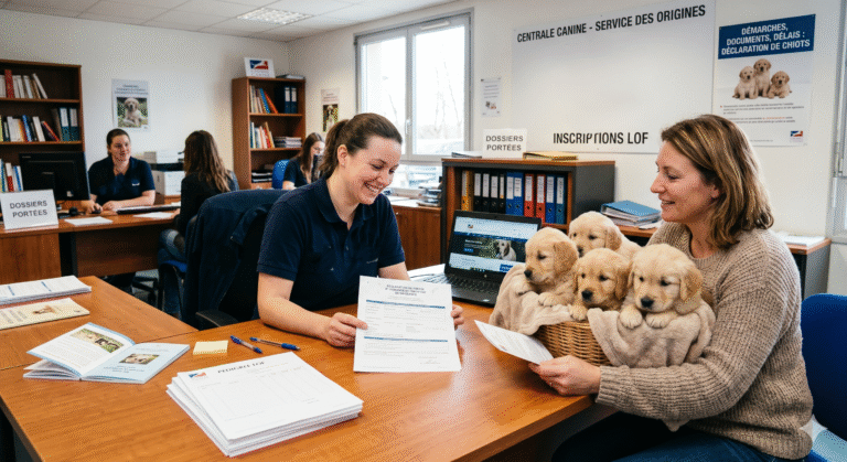 Comment obtenir un Acte de Naissance pour une portée de chiots ? Guide complet