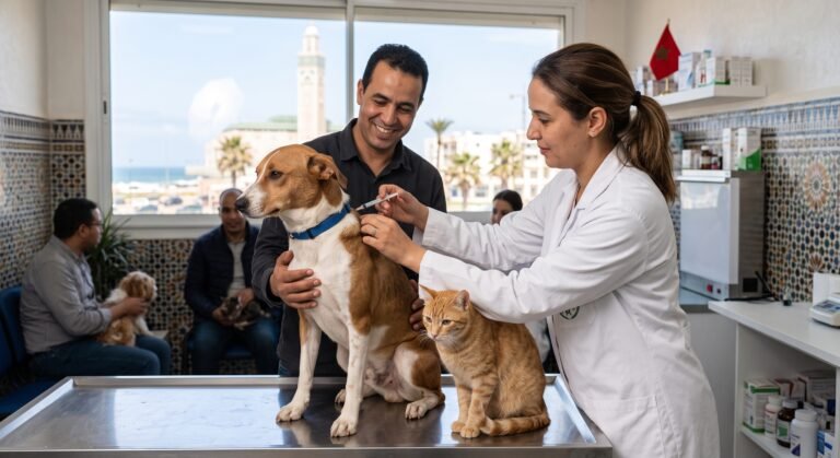 La rage : votre animal peut être vacciné gratuitement ! 🇲🇦💉